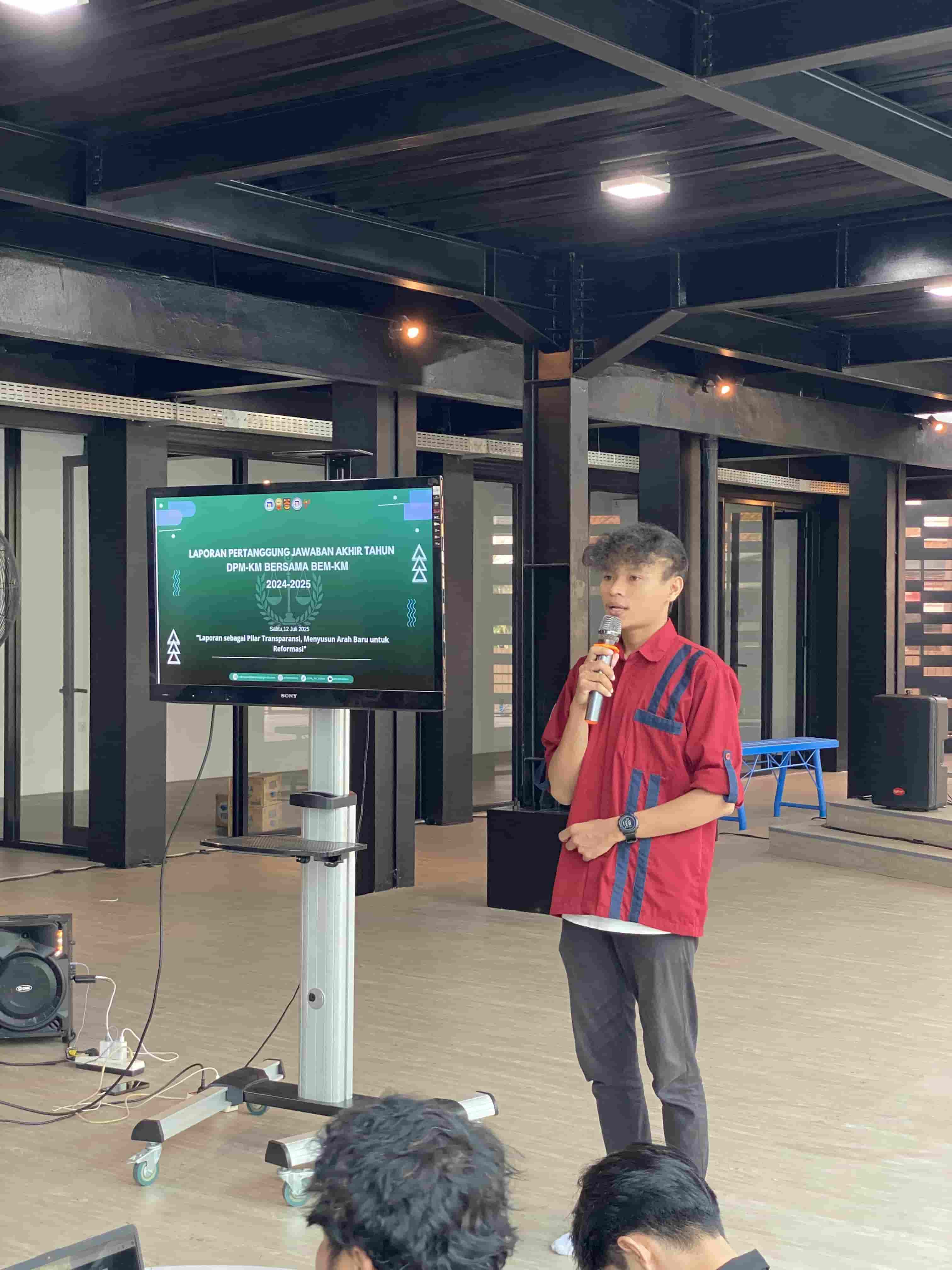 Sambutan Ketua Umum DPM KM